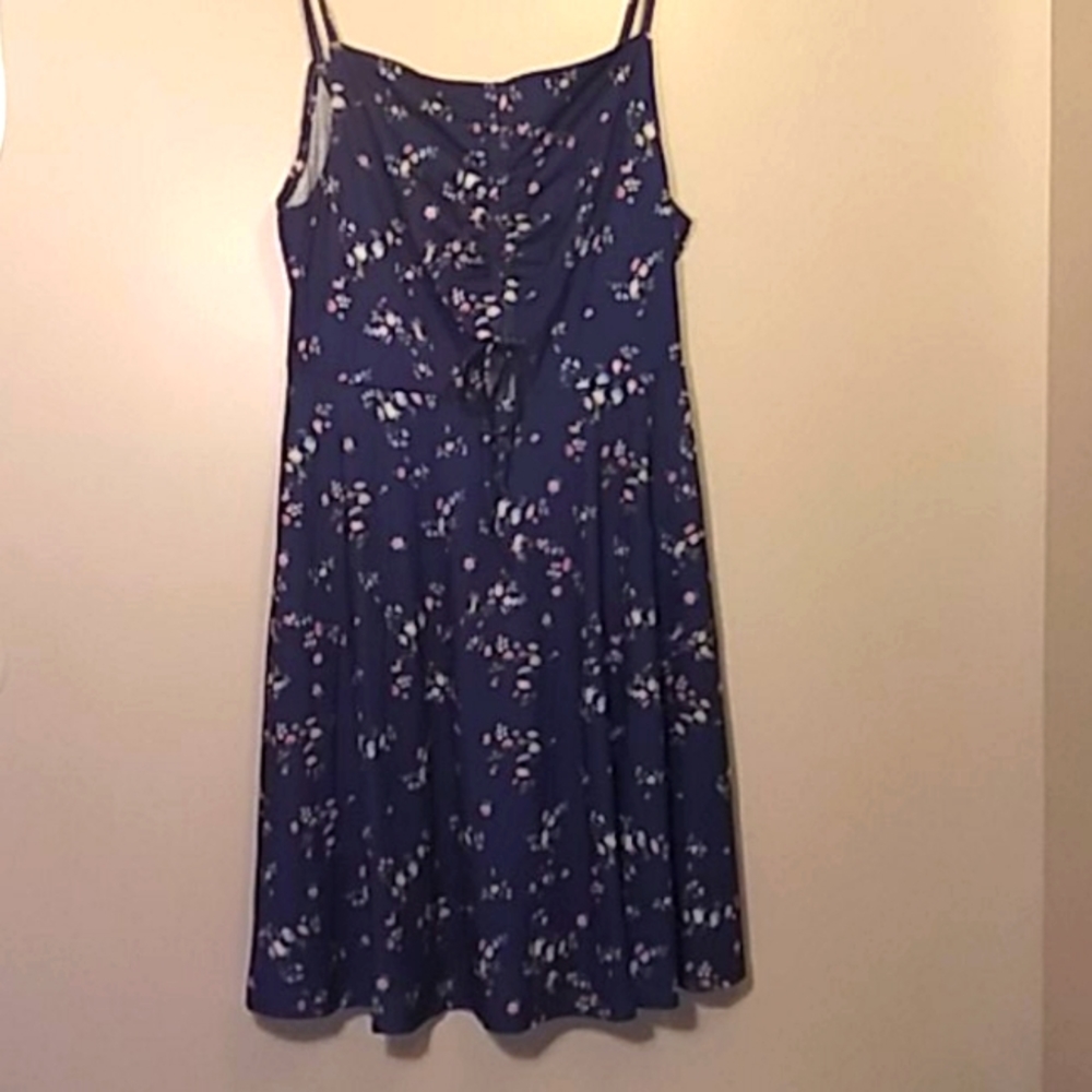 Blue dress